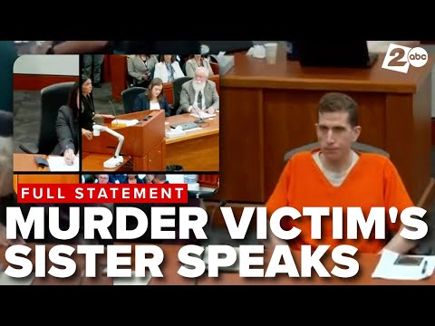 Sister of Idaho student and murder victim Kaylee Goncalves, Alivea, shares impact statement