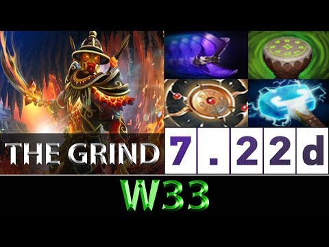 w33 [Ember Spirit] The Ranked Grind To TI9 ► Dota 2 7.22d