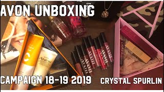AVON UNBOXING CAMPAIGN 18-19 2019