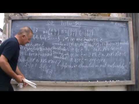 2. Bazele Matematicii: Lectia 50 - Continuarea Lectiei 49 2/8