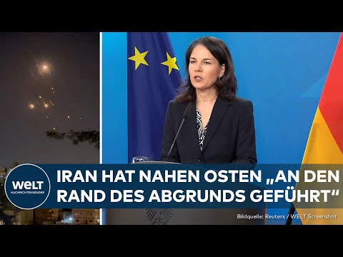ANNALENA BAERBOCK: Iran hat Nahen Osten „an den Rand des Abgrunds geführt“ | Statement