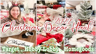 🎄HUGE CHRISTMAS DECOR HAUL 2022 / NEW CHRISTMAS DECORATION IDEAS / CHRISTMAS DECOR 2022
