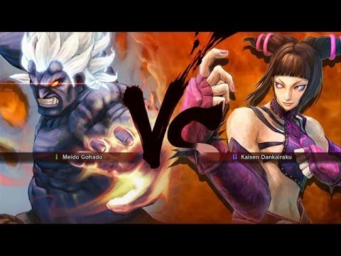 Oni vs Juri : SF4 AE2012 Live Comm