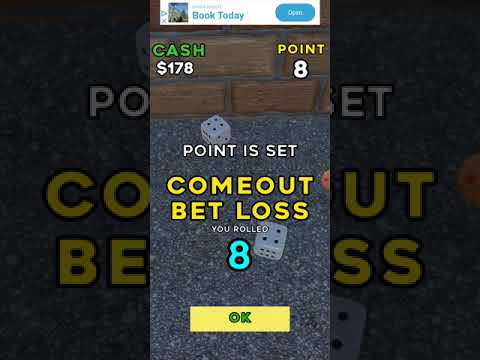 Street Craps Dice Simulator