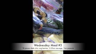 preview picture of video 'PCT Food Prep: Wednesdays Pacific Crest Trail 70 day hike'