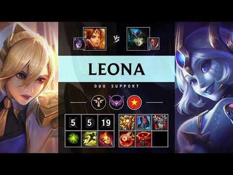Leona Support vs Nami - VN Master Patch 25.16
