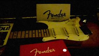 Video thumbnail for Guitar Modifications "unboxing" 2014 fender american standard stratocaster sienna sunburst by guitarmodifications