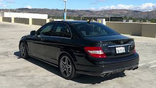 39k-Mile 2008 Mercedes-Benz C63 AMG Sedan-Walk Around