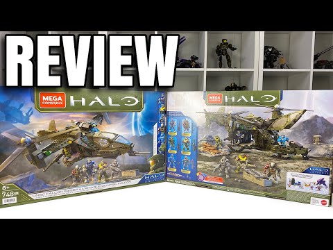 HALO MEGA CONSTRUX - Falcon Sweep set REVIEW - HDP62
