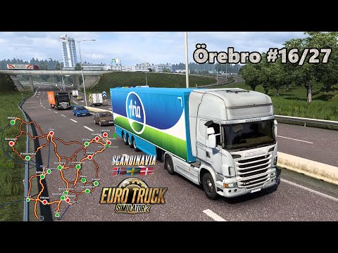 Euro Truck Simulator 2 Gameplay DLC Scandinavia Sweden Örebro #16/27