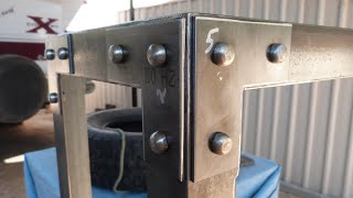 Steel Rivets how I make Bolts easily look like Rivets for the Metal In
