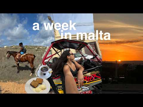 a week in malta | adventures, ocean days & golden hours