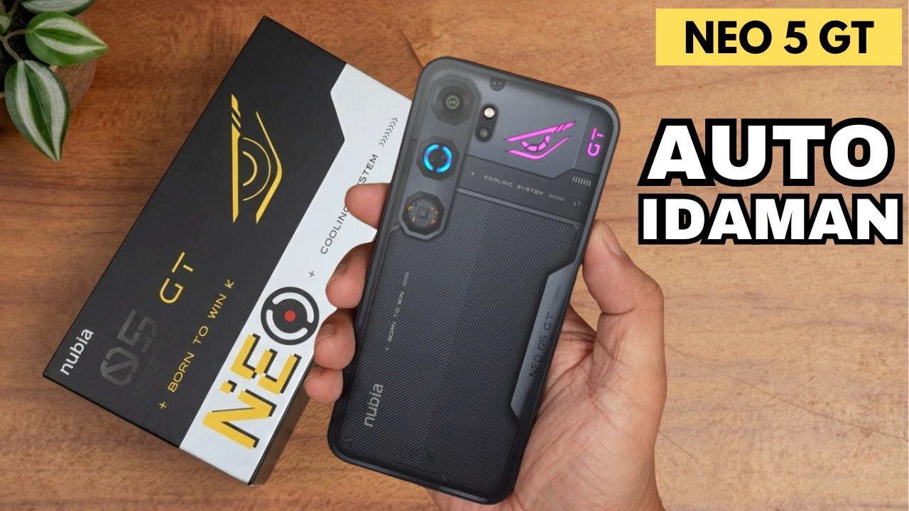 LEBIH SADIS DARI INFINIX‼️NUBIA NEO 5 GT INDONESIA, DAPET FITUR GAMING PALING KOMPLIT