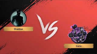 Shades: Shadow Fight Roguelike II Act II. Difficulty: Mode 2. Defeat Guru with Epic Katana.