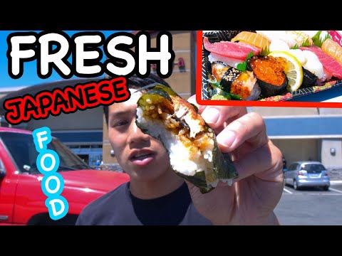 FRESH Japanese Food inside a MARKET, whats inside? 😱