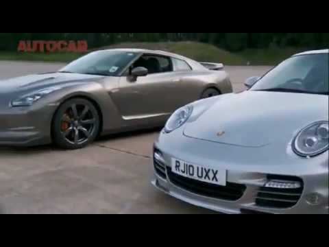 2011 911 Turbo S, GT R, SLS 63, LFA & Nobel M600 Drag Race
