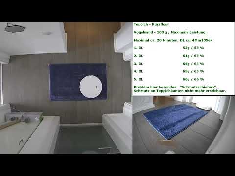 Dreame F9 Test - Klarte(x/s)t Teil 2 - Saugleistung