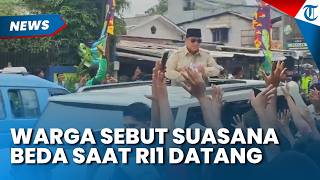 Sambut Kedatangan Prabowo, Warga Palmerah Harap Presiden Melintas Tiap Hari