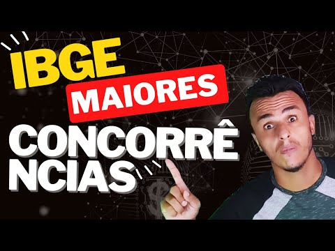 Maiores Concorrências no Concurso IBGE 2022! Cidades mais concorridas que Medicina !!!