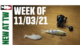 What's New At Tackle Warehouse 11/3/21