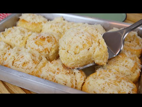 FATIAS HÚNGARAS FOFAS E MOLHADINHAS | Pão doce de coco com leite condensado