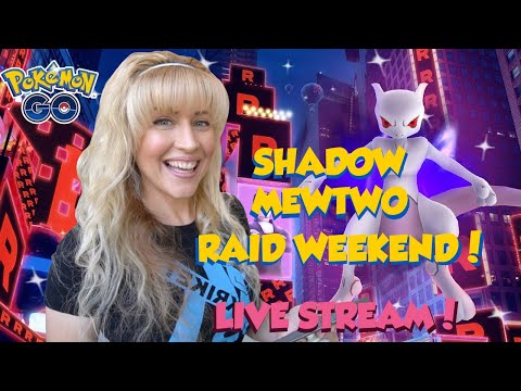 SHADOW MEWTWO RAIDS!! Pokémon GO LIVE!