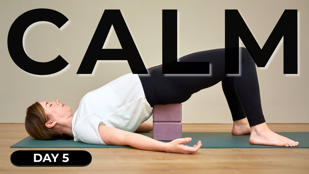 Day 5 — Yin Yoga class, 27 minutes