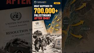 Palestinian Refugees After 1948: What Happened to 700,000+ People?  #gaza #israe