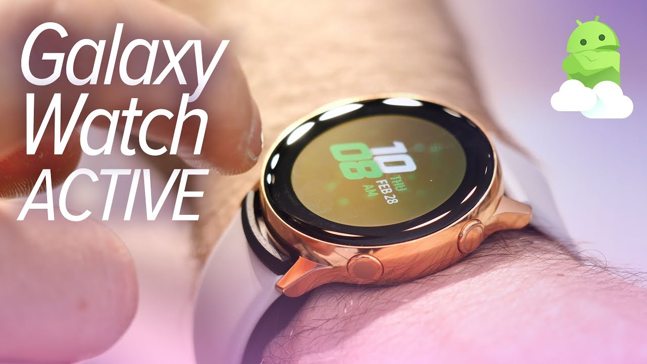 Galaxy Watch Active impressions: The Samsung smartwatch for normals? - YouTube