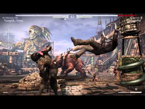 MKX DSP vs. Fans: May 10, 2015 pt19 - Comedy of Dropped Blocks (vs. Liu Kang)