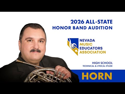 NMEA 2025–2026 High School Horn Audition | All-State & Honor Band Repertoire