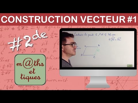 comment construire vecteur