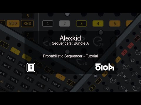 Probabilistic Sequencer - DEMO - MaxforLive Sequencer for Ableton Live 10 by Alexkid