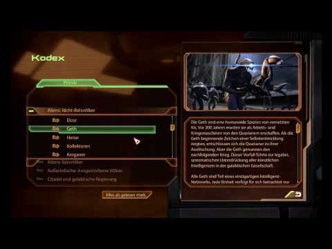 Let´s Doku Mass Effect 2 (Deutsch) - 50 Kodex Teil 1 [HD]