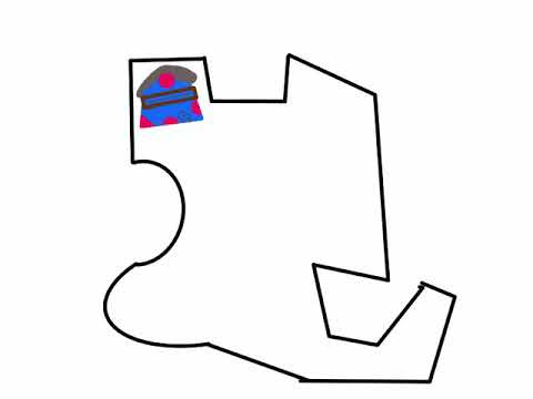 Time lapse replay of odd city