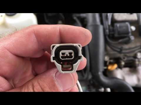 How to rewire a fuel injector connector ( 1999 Toyota Solara )