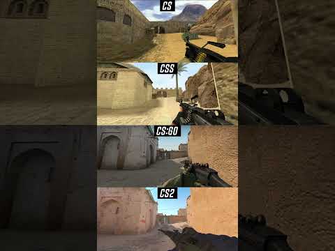 M249 Sounds | Counter Strike Comparison 1.6 to CS 2 | Part 45 #counterstrike #csgo #cs2