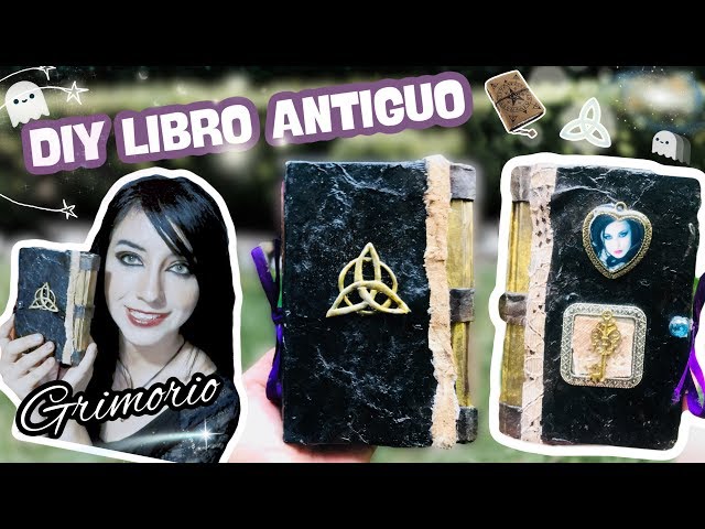 Vídeo relacionado con Diario de cuero hecho a mano Lapis Stone Crystal Black Triple Moon - Libro de sombras, Papel de borde antiguo - Cuaderno de bocetos, Grimoire, Libro de hechizos en blanco,
