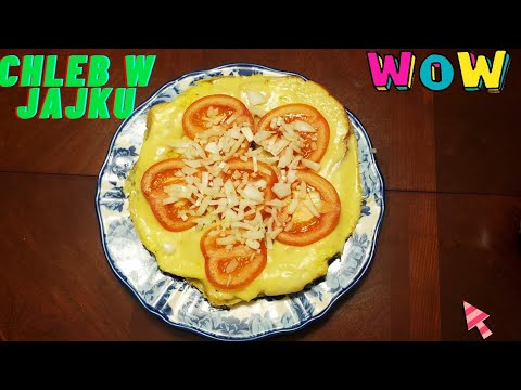 #14 Chleb w jajku ale to pyszne😋🍳🍅🧅🍞#sniadanie#jajko#zyciewusa