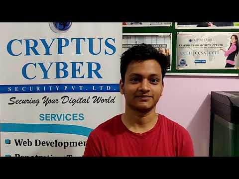 Cryptus Reviews By Ashish | Best Ethical Hacking Training in Delhi | Cryptus Cyber Security