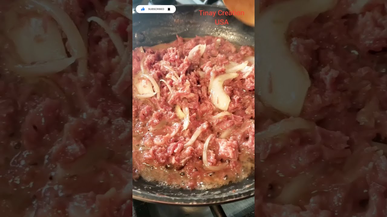 QUICK MELT CORN BEEF SANDWICH | EASY RECIPE #superdelicious#quicklunch#teampinay#tinaycreationusa