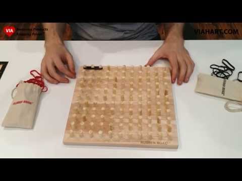 Rubber Road Rubber Band Board Game | Rules & How to Play