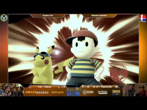 Avalon U-III - Yoh + Yikarur Vs. S1-14 + PikaForLife - Winners Quarters - Smash 4 Doubles