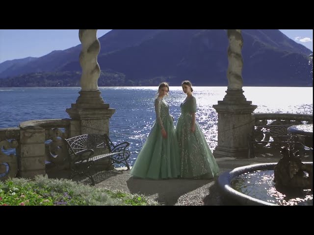 Beaded Tulle Off-The-Shoulder Gown