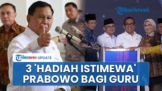 Prabowo Beri 3 'Kado Istimewa' untuk Guru Jelang HUT ke-80 RI, Mulai Uang Rp2,1 Juta hingga BSU