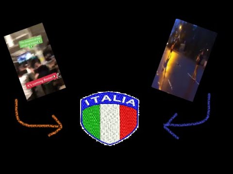 Euro2020 - Tifosi scozzesi e irlandesi esultano per la vittoria dell'Italia