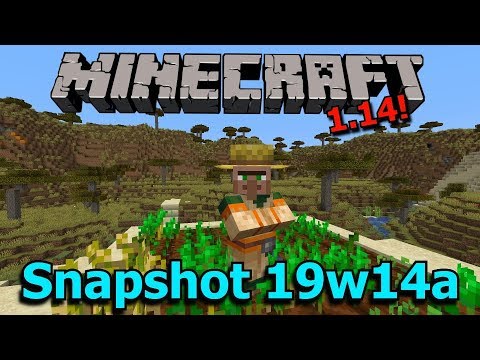 Minecraft 1.14 Snapshot 19w14a- Player Poses, Bug Fixes!
