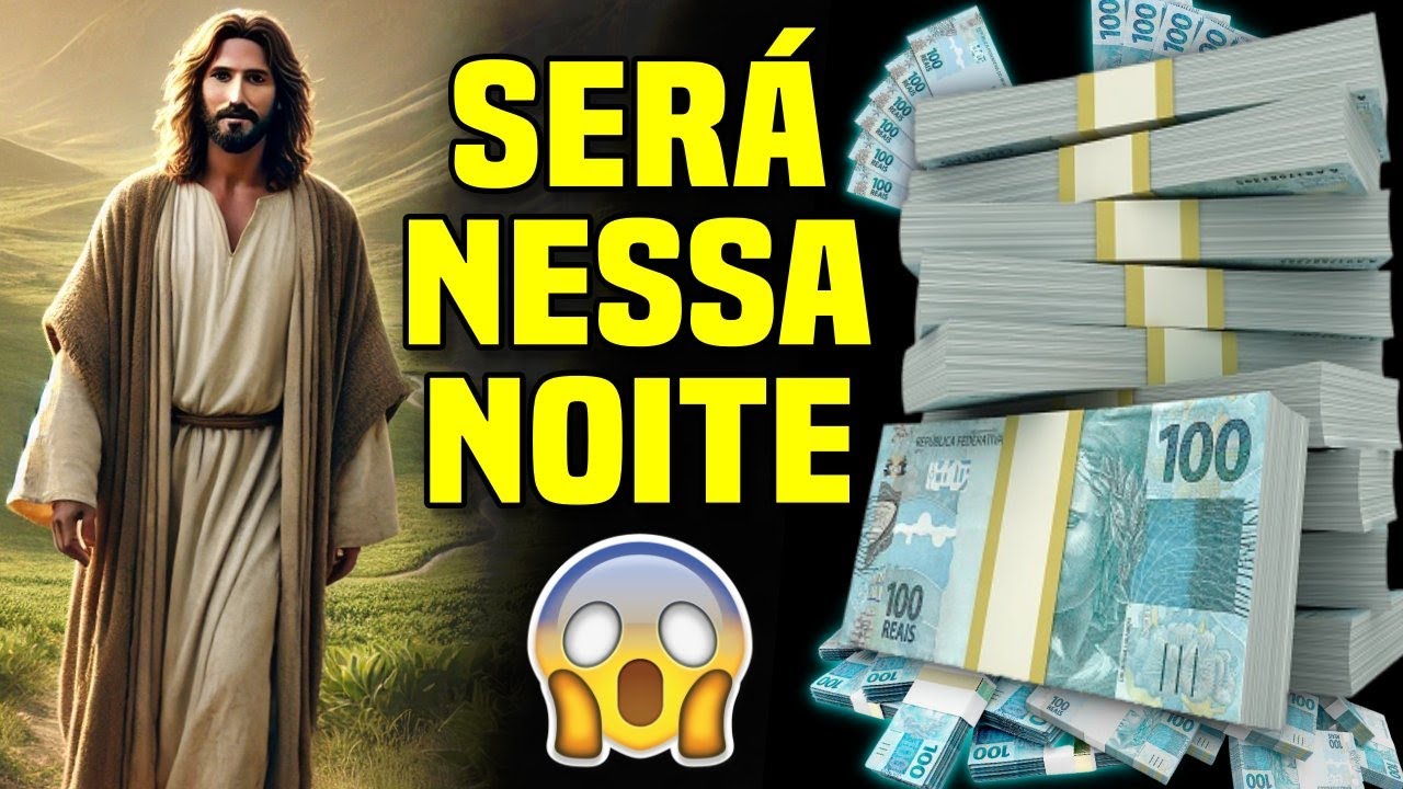 😍😱 ESSA NOITE VOCÊ RECEBERÁ UM MILAGRE! MENSAGEM DE DEUS PRA VOCÊ