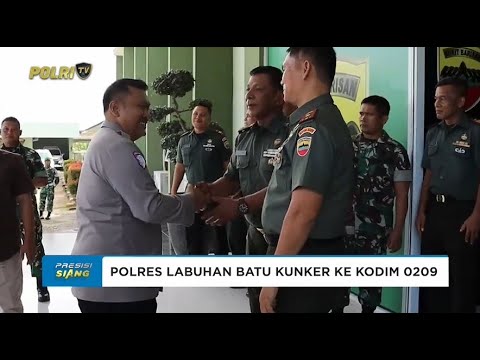 POLRES LABUHAN BATU KUNKER KE KODIM 0209