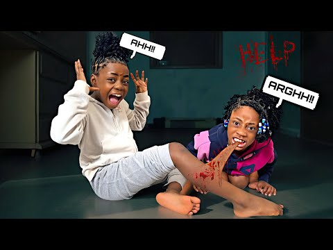 MY EVIL TWIN BIT MY LEG 😱